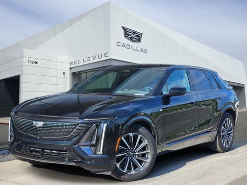 Stellar Black Metallic 2025 Cadillac LYRIQ Sport