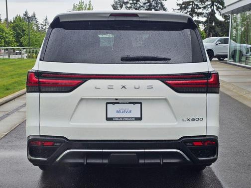 Ultra White 2024 Lexus LX 600 F SPORT