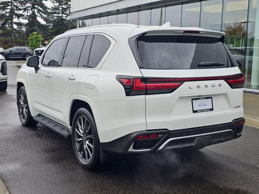 Ultra White 2024 Lexus LX 600 F SPORT