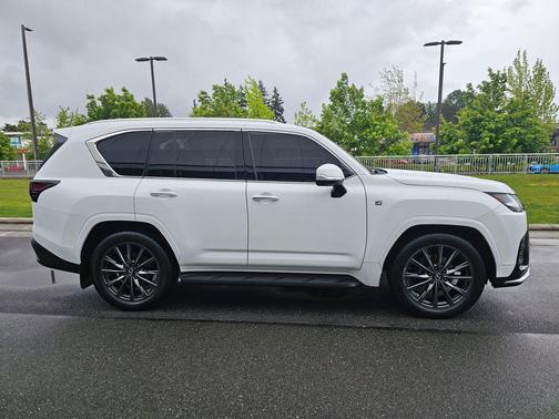 Ultra White 2024 Lexus LX 600 F SPORT