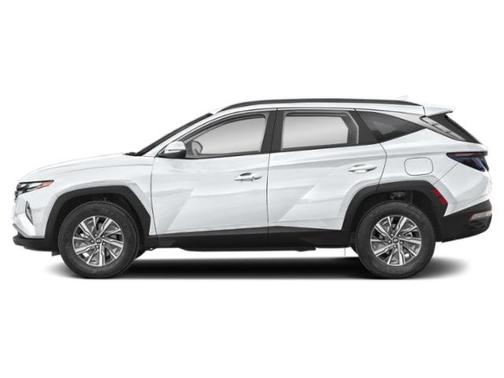 White 2022 Hyundai TUCSON Hybrid Blue