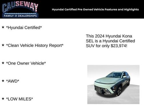 2024 Hyundai KONA SEL