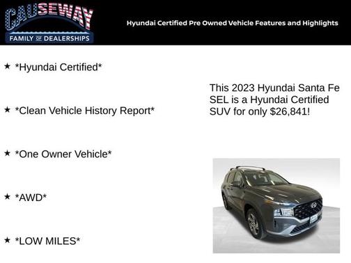 2023 Hyundai SANTA FE SEL