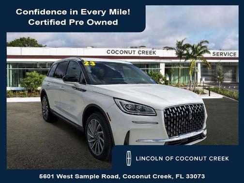 PRISTINE WHITE MET 3C 2023 Lincoln Corsair RESERVE