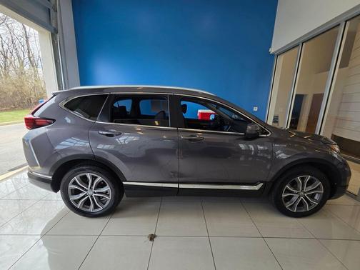 Modern Steel Metallic 2022 Honda CR-V Hybrid Touring