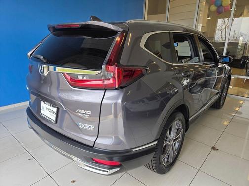 Modern Steel Metallic 2022 Honda CR-V Hybrid Touring