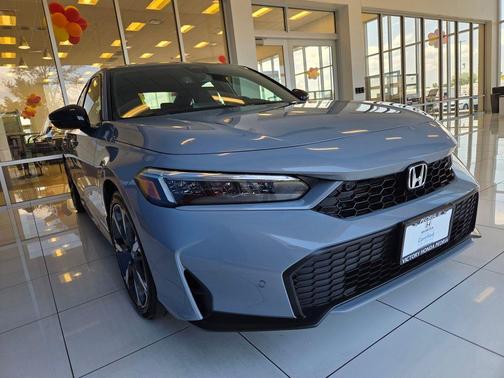 Urban Gray Pearl 2025 Honda Civic Hybrid