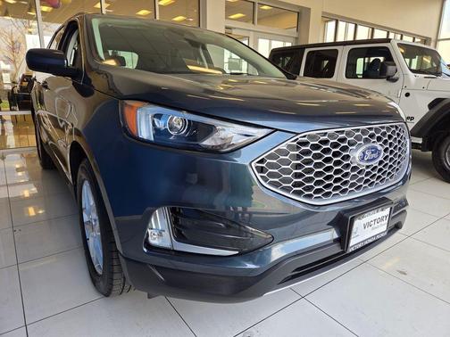 Stone Blue Metallic 2024 Ford Edge SEL