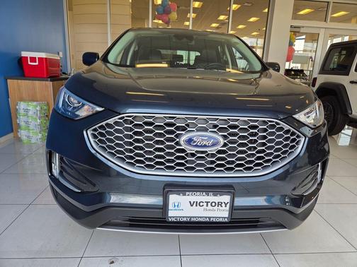 Stone Blue Metallic 2024 Ford Edge SEL