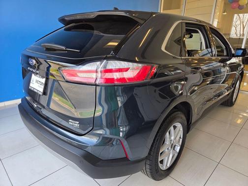 Stone Blue Metallic 2024 Ford Edge SEL