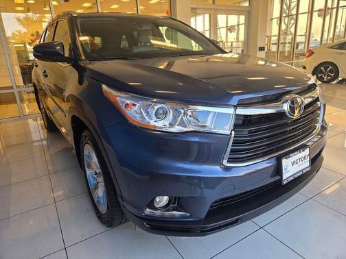 Shoreline Mist 2015 Toyota Highlander Limited Platinum