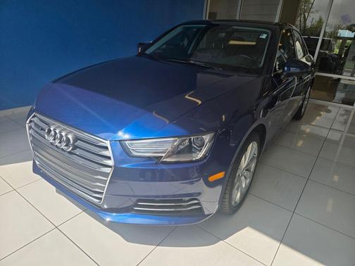 Blue Metallic 2017 Audi A4 2.0T Premium