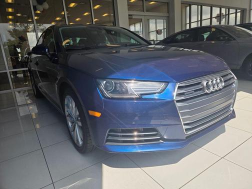 Blue Metallic 2017 Audi A4 2.0T Premium