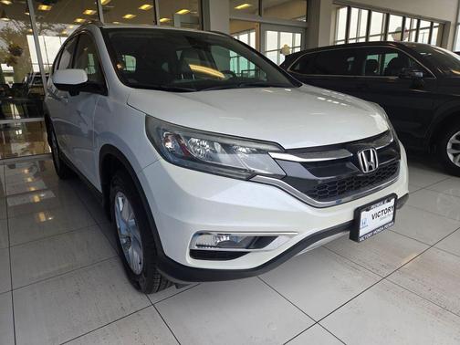 White 2016 Honda CR-V EX-L