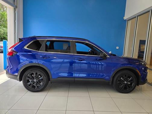 Still Night Pearl 2025 Honda CR-V Hybrid Sport Touring