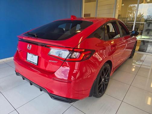 Rallye Red 2025 Honda Civic Sport
