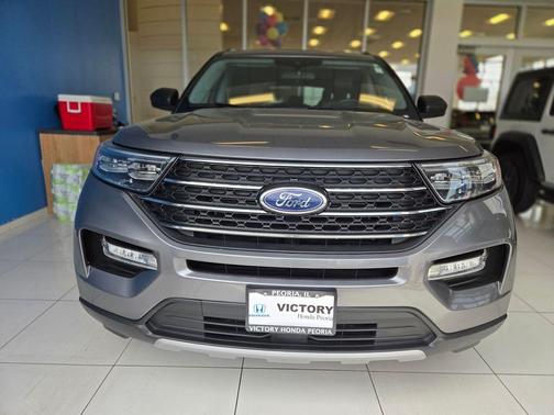 Gray Metallic 2023 Ford Explorer XLT