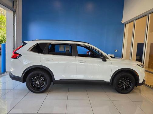 Gray 2024 Honda CR-V Hybrid Sport-L