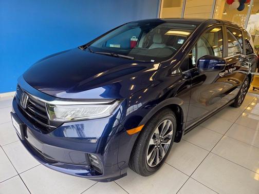 Blue 2024 Honda Odyssey EX-L