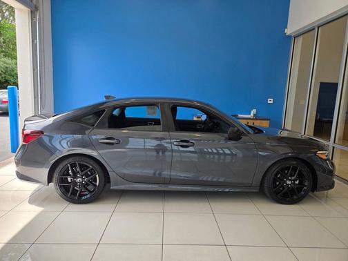 Solar Silver Metallic 2025 Honda Civic Sport