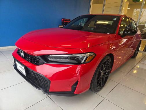 Rallye Red 2025 Honda Civic Sport