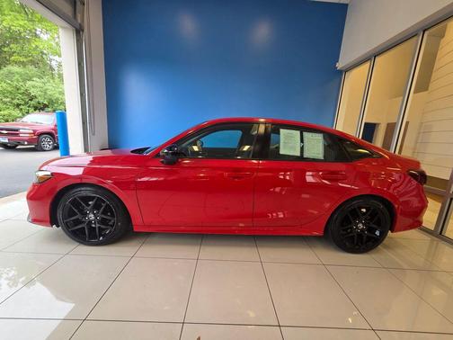 Rallye Red 2025 Honda Civic Sport