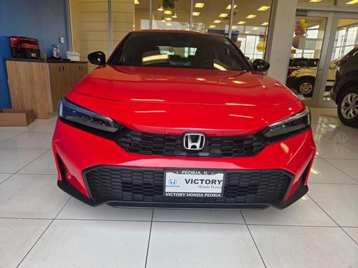 Rallye Red 2025 Honda Civic Sport