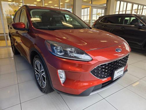 Orange Metallic 2020 Ford Escape SEL