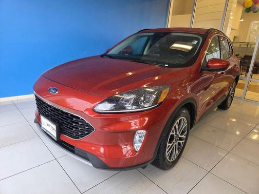 Orange Metallic 2020 Ford Escape SEL