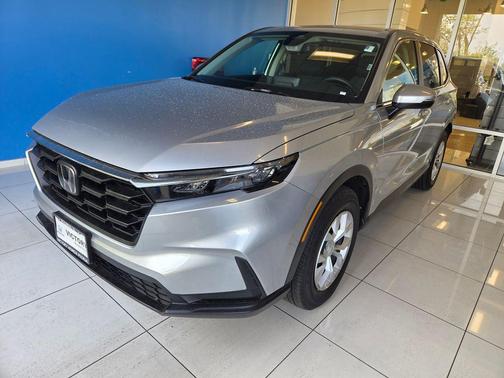 Solar Silver Metallic 2025 Honda CR-V LX
