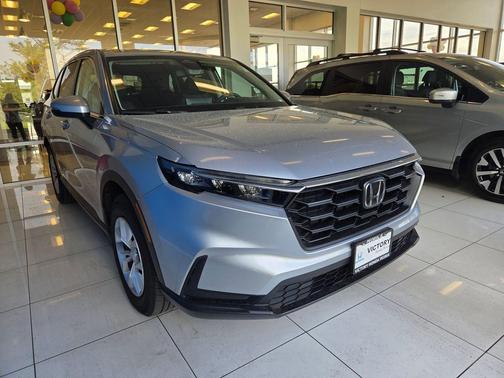 Solar Silver Metallic 2025 Honda CR-V LX