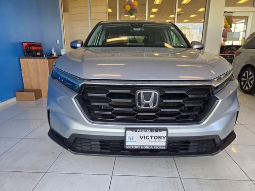 Solar Silver Metallic 2025 Honda CR-V LX