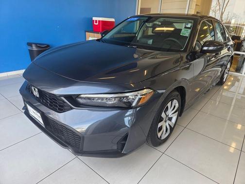 Urban Gray Pearl 2025 Honda Civic LX