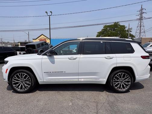 Bright White Clearcoat 2021 Jeep Grand Cherokee L Summit