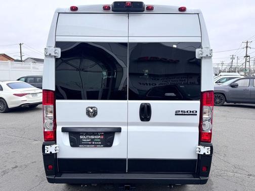 Bright White Clearcoat 2025 RAM ProMaster 2500 High Roof