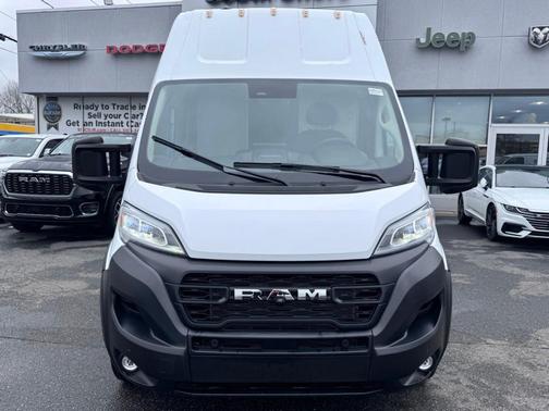 Bright White Clearcoat 2024 RAM ProMaster 3500 Delivery Van BEV Super High Roof