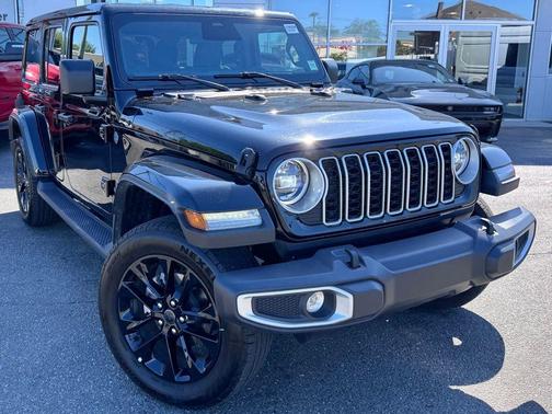 Black Clearcoat 2025 Jeep Wrangler 4xe Sahara
