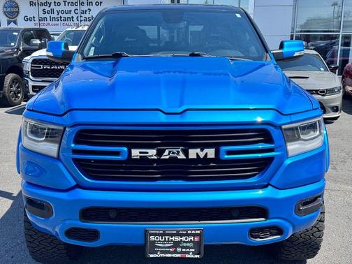Hydro Blue Pearlcoat 2021 RAM 1500 Big Horn