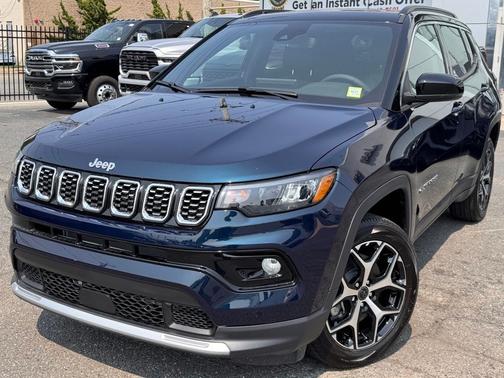 Fathom Blue Pearl Coat 2026 Jeep Compass Limited