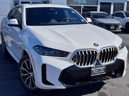 Alpine White 2026 BMW X6 xDrive40i
