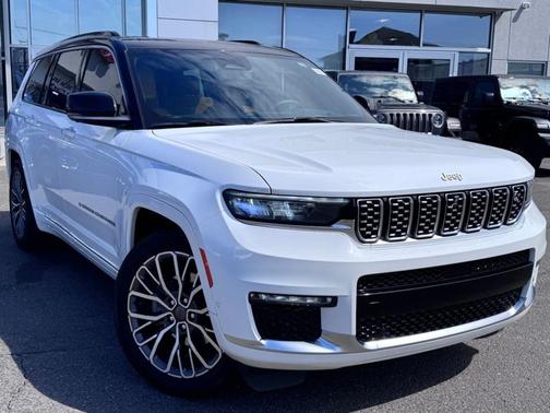 Bright White Clearcoat 2024 Jeep Grand Cherokee L Summit