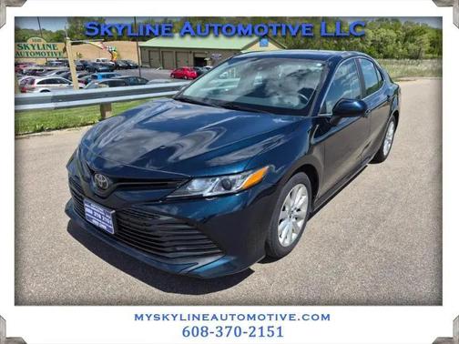 Blue 2019 Toyota Camry LE