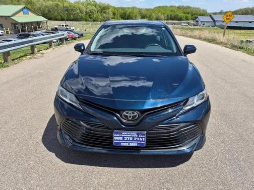 Blue 2019 Toyota Camry LE