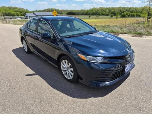 Blue 2019 Toyota Camry LE
