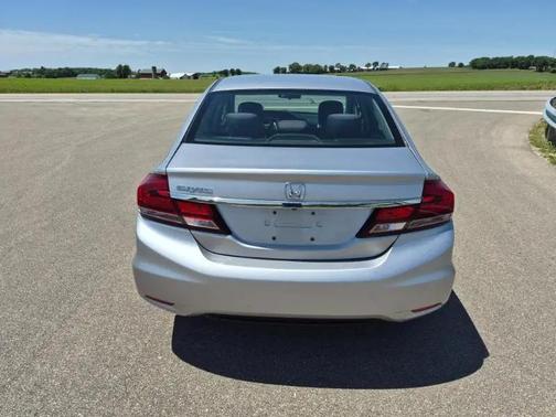 Alabaster Silver Metallic 2015 Honda Civic LX