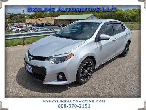 Classic Silver Metallic 2015 Toyota Corolla S Premium