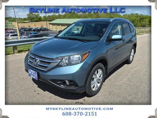 Light Blue 2013 Honda CR-V EX-L