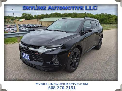 Black 2019 Chevrolet Blazer RS