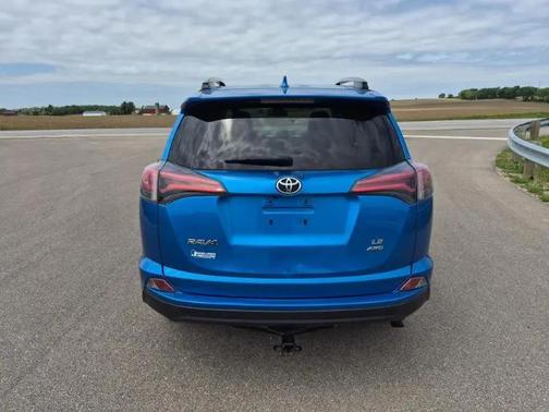 Blue 2017 Toyota RAV4 LE
