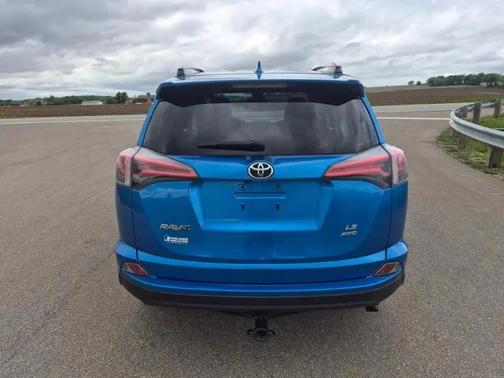 Blue 2017 Toyota RAV4 LE